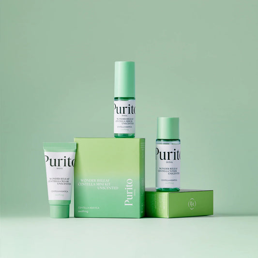 Purito SEOUL - Wonder Releaf Centella MINI KIT Unscented