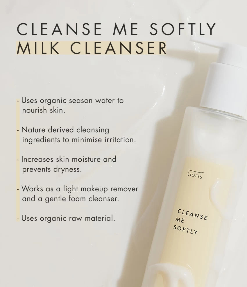 SIORIS - Cleanse Me Softly Milk Cleanser [200ml]