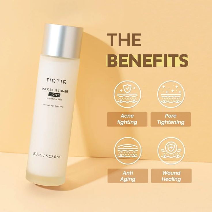 Tirtir Milk Skin Toner LIGHT [150ml]