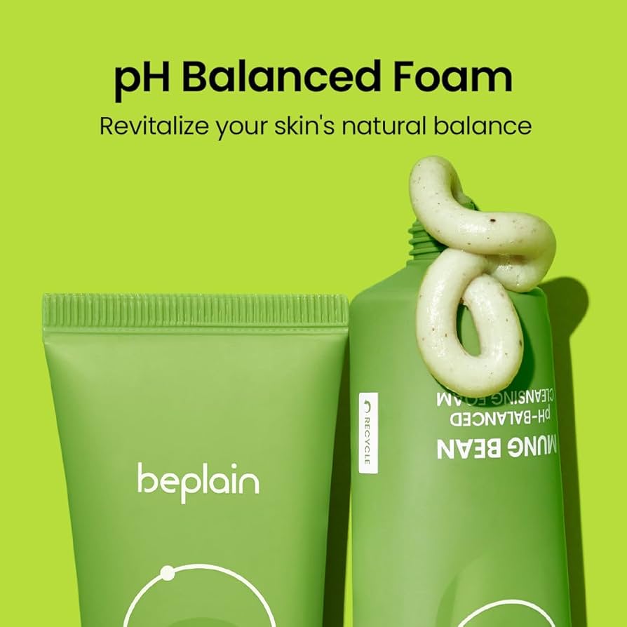 Beplain - Mung Bean pH-Balanced Cleansing Foam [160g]