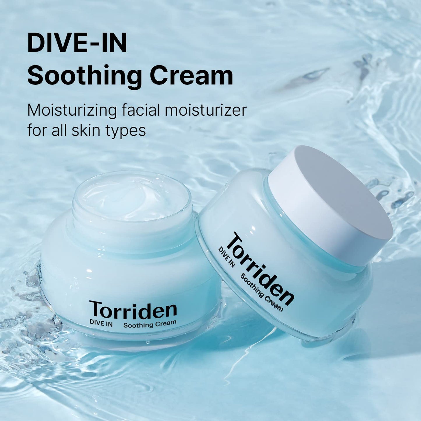 Torriden - DIVE-IN Low Molecular Hyaluronic Acid Soothing Cream [100ml]