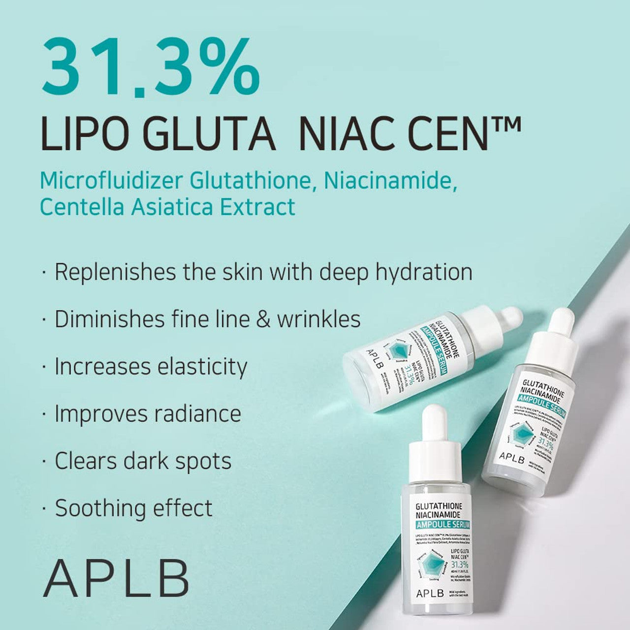 APLB Glutathione Niacinamide Ampoule Serum [40ml]