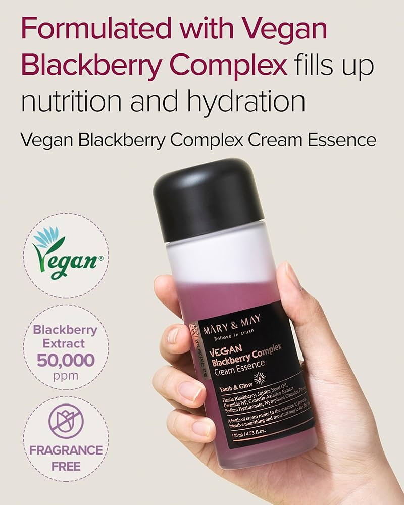 Mary & May - Vegan Blackberry Complex Cream Essence [140ml]