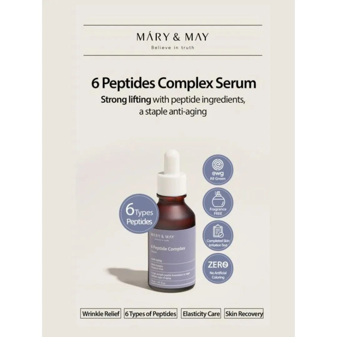 Mary & May - 6 Peptide Complex Serum