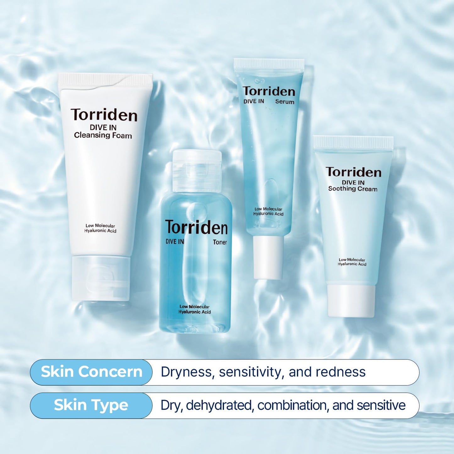 Torriden - DIVE-IN Trial Kit [4 pcs]