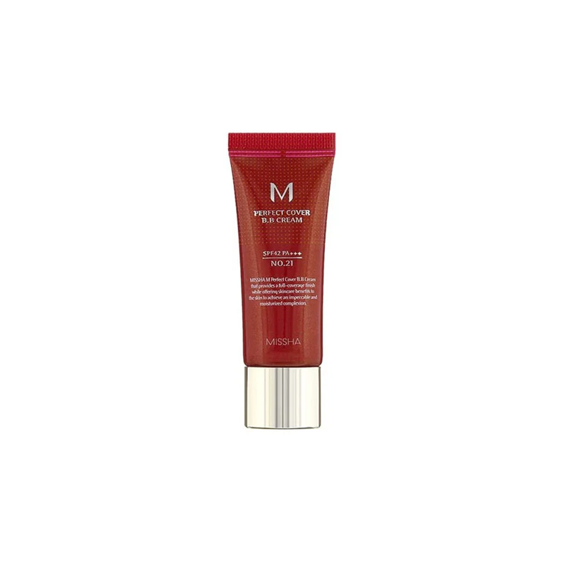 MISSHA - M Perfect Cover BB Cream Mini - #21 Light Beige [20ml]