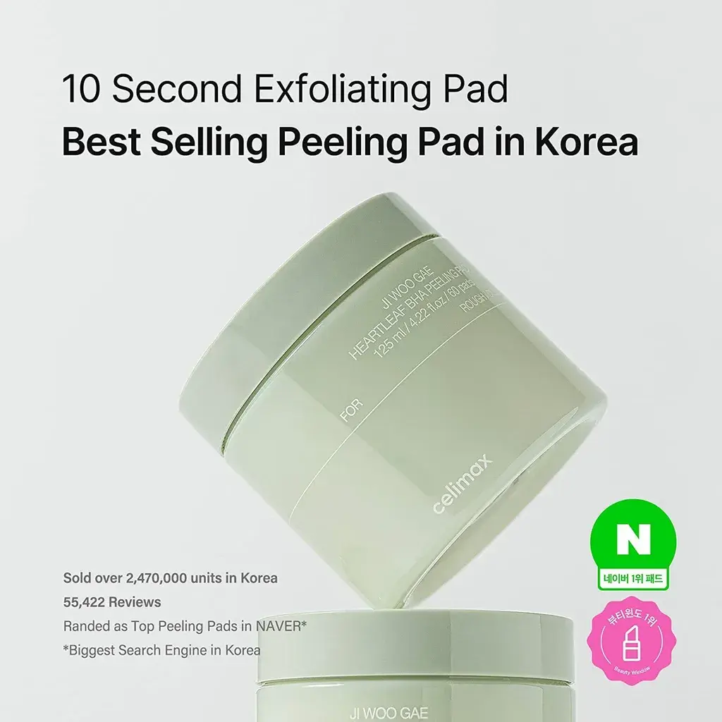 Celimax Ji Woo Gae Heartleaf BHA Peeling Pad