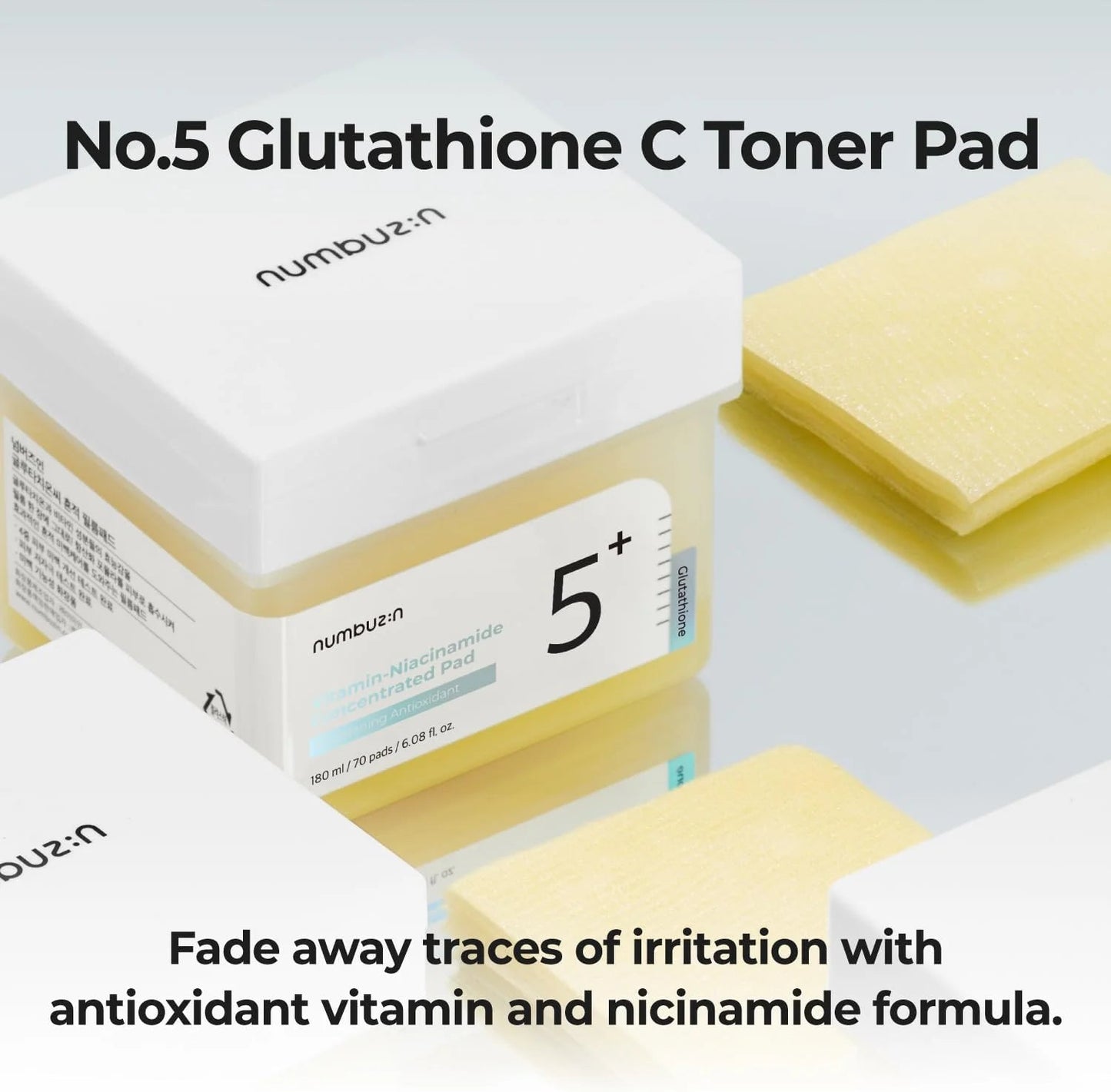 Numbuzin - No.5 Vitamin-Niacinamide Concentrated Pad [70 pads]