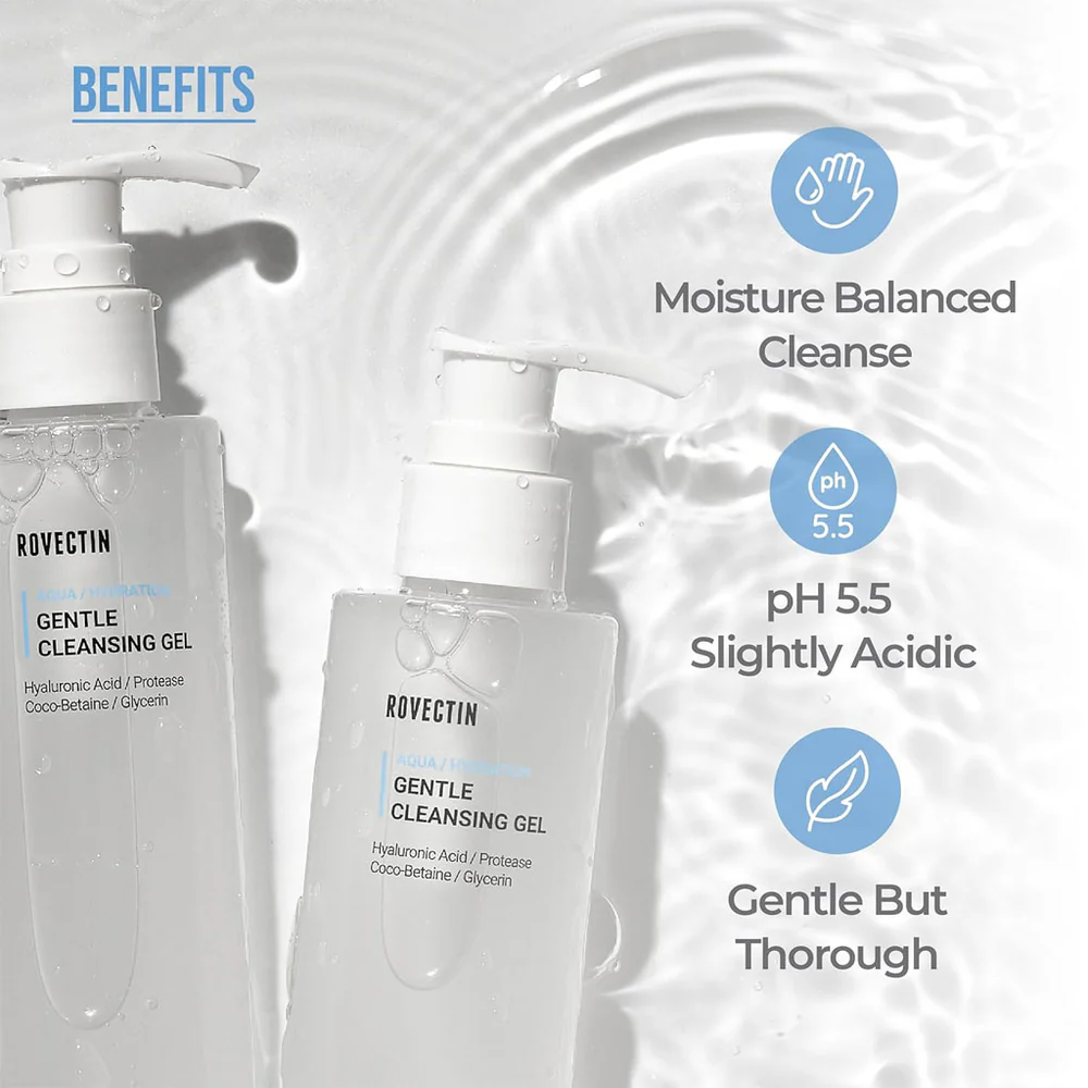 ROVECTIN - Aqua Hydration Gentle Cleansing Gel [200ml]