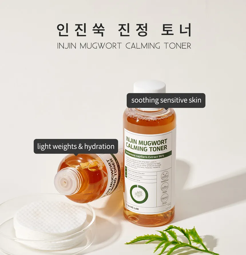 ALIVE:LAB - Injin Mugwort Calming Toner [150ml]