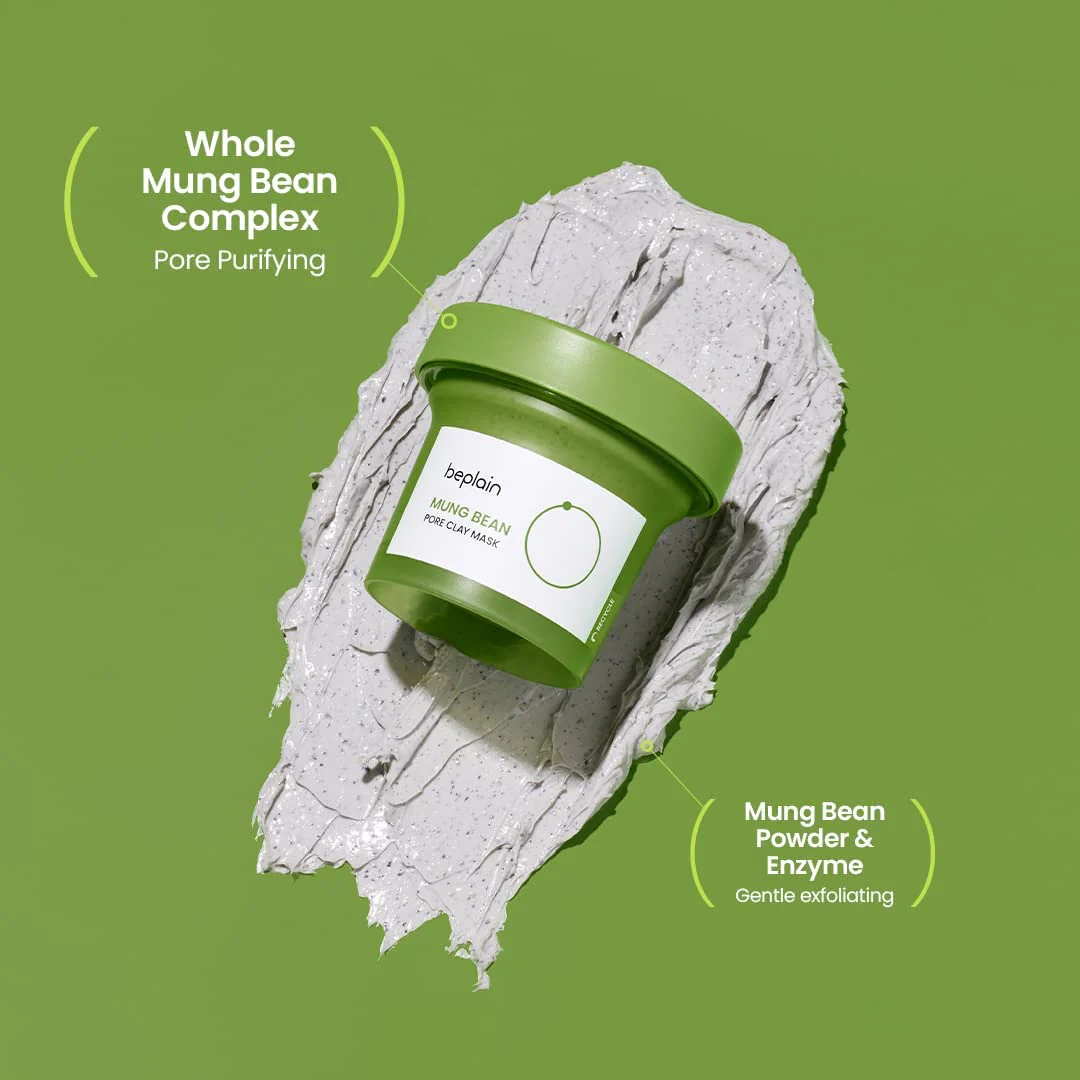 Beplain - Mung Bean Pore Clay Mask [120ml]