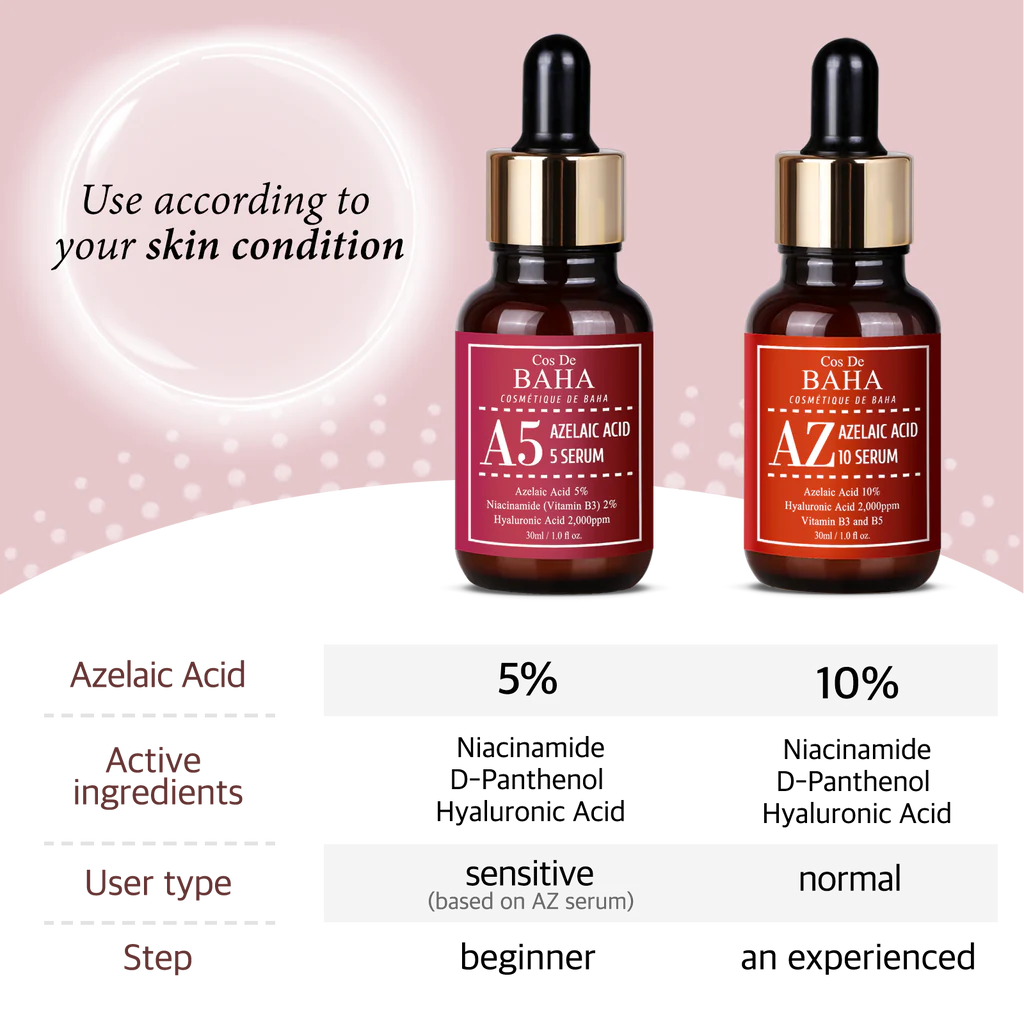 Cos De BAHA - AZ Azelaic Acid 10 Serum [30ml]