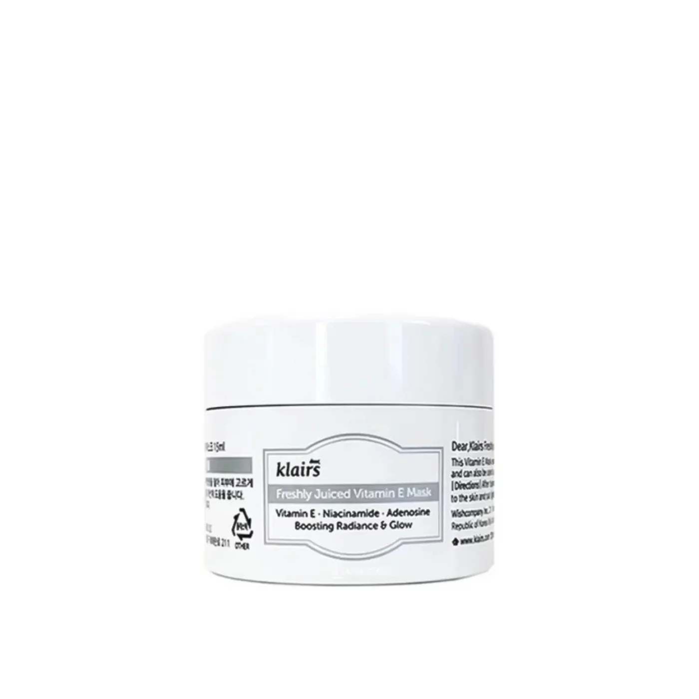 Dear, Klairs - Freshly Juiced Vitamin E Mask [90ml]