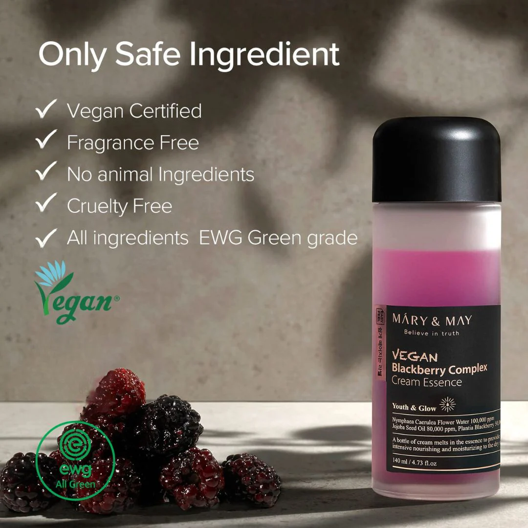 Mary & May - Vegan Blackberry Complex Cream Essence [140ml]