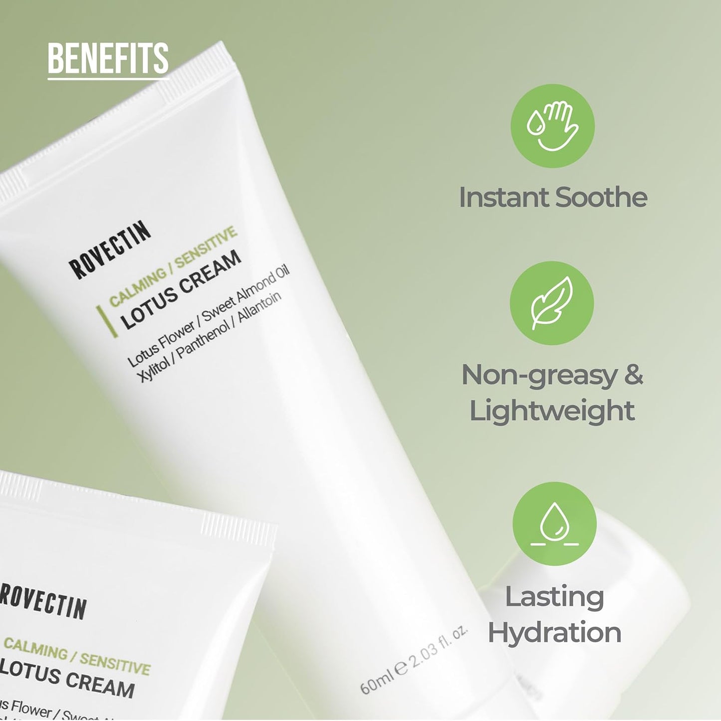 ROVECTIN - Calming Sensitive Lotus Cream [50ml]