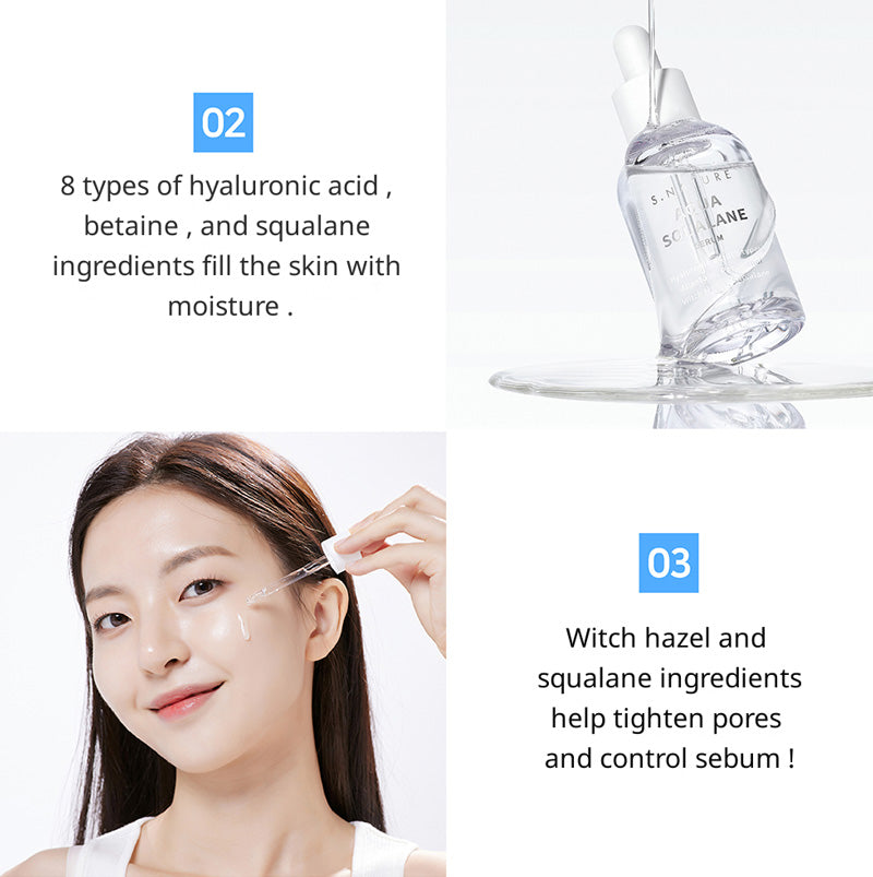 S.NATURE - Aqua Squalane Serum [50ml]