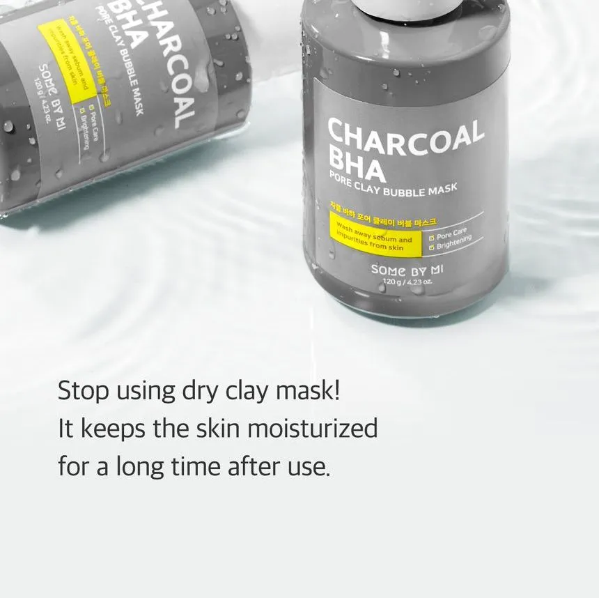 SOME BY MI - Charcoal BHA Pore Clay Bubble Mask [120g]