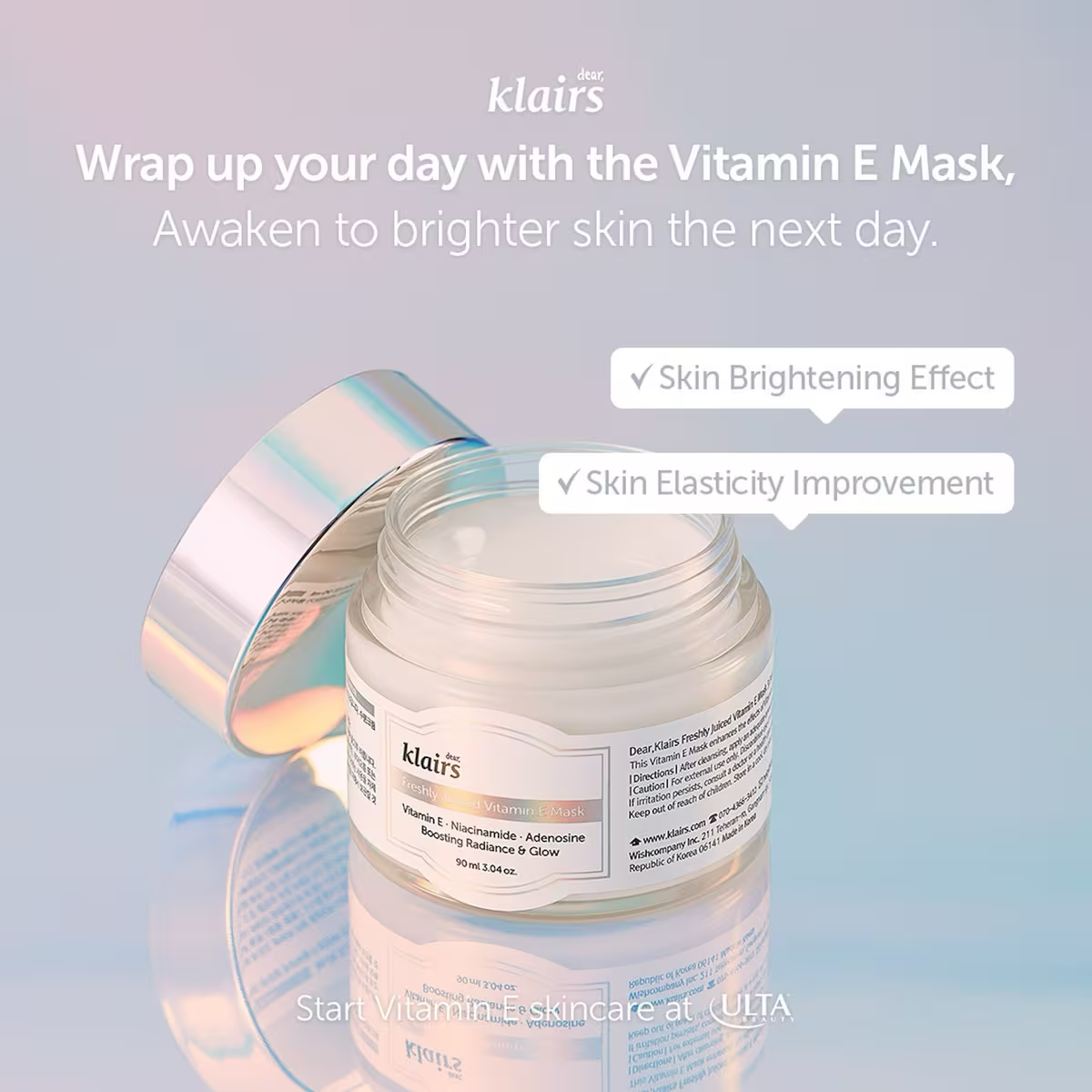 Dear, Klairs - Freshly Juiced Vitamin E Mask [90ml]