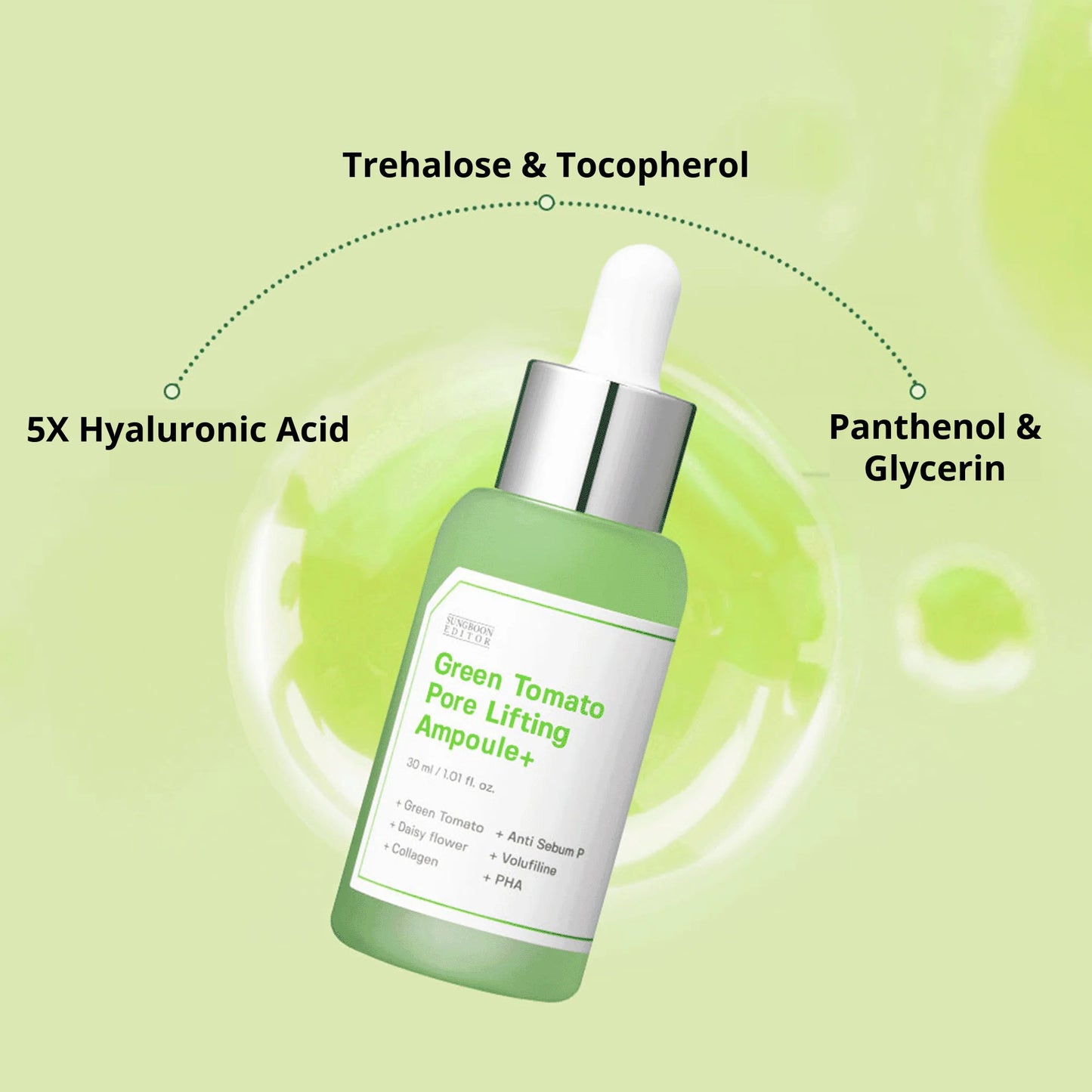 Sungboon Editor - Green Tomato Pore Lifting Ampoule+ [30ml]